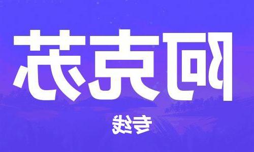 天津到阿克苏物流专线-天津至阿克苏货运公司