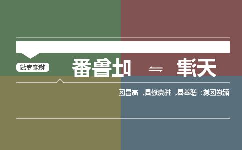 天津到吐鲁番物流专线-天津到吐鲁番货运公司（直-送/无盲点）