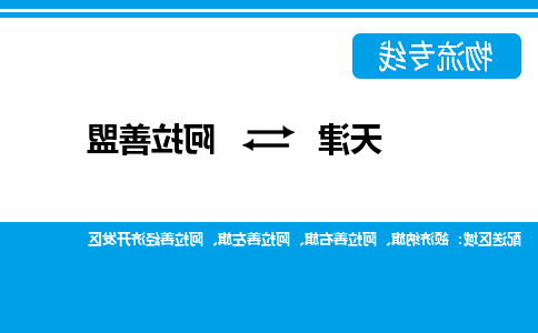 天津到阿拉善盟物流公司-天津到阿拉善盟专线-完美之选